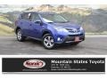 2015 Blue Crush Metallic Toyota RAV4 XLE  photo #1