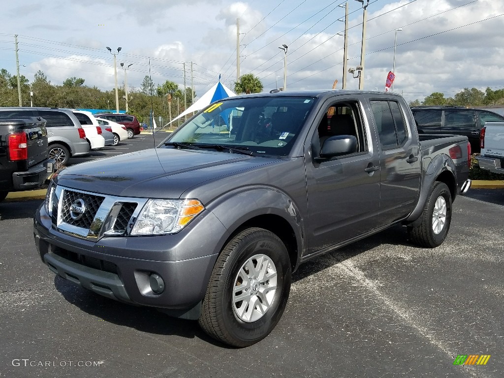 2017 Frontier SV Crew Cab - Gun Metallic / Steel photo #1