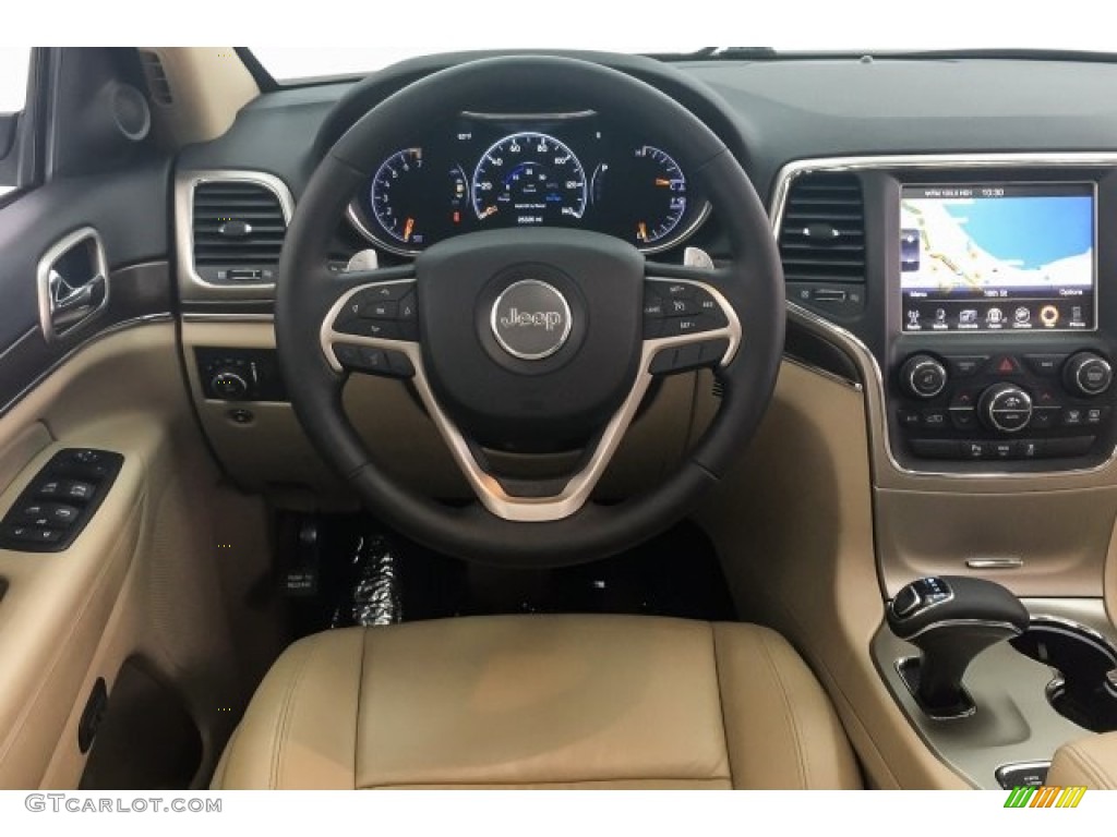 2015 Grand Cherokee Limited 4x4 - Bright White / Black/Light Frost Beige photo #4