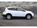 2015 Super White Toyota RAV4 LE  photo #2