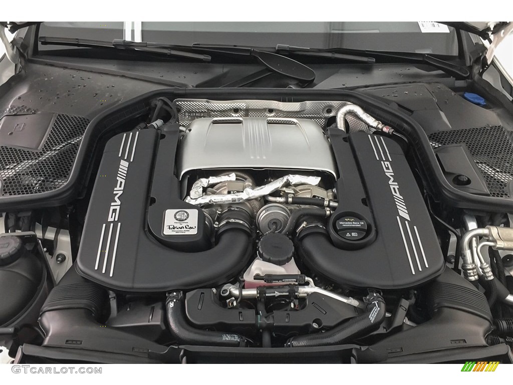 2018 Mercedes-Benz C 63 AMG Sedan 4.0 Liter AMG biturbo DOHC 32-Valve VVT V8 Engine Photo #125315474