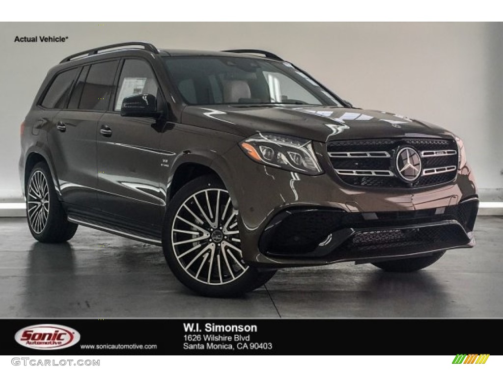 2018 GLS 63 AMG 4Matic - Dakota Brown Metallic / Porcelain/Black photo #1