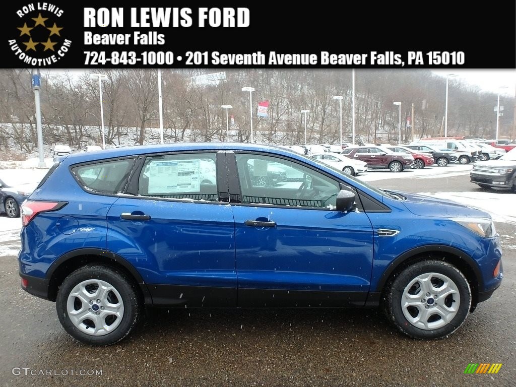 Lightning Blue Ford Escape