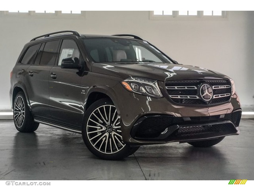Dakota Brown Metallic 2018 Mercedes-Benz GLS 63 AMG 4Matic Exterior Photo #125317776