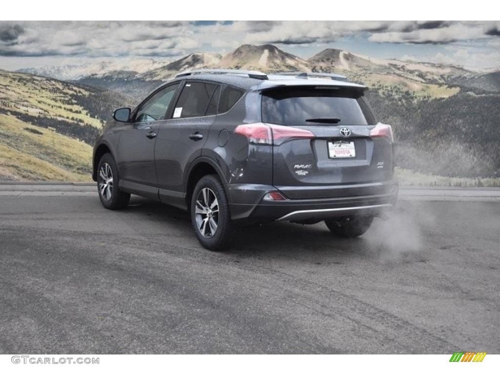 2018 RAV4 XLE AWD - Magnetic Gray Metallic / Black photo #3