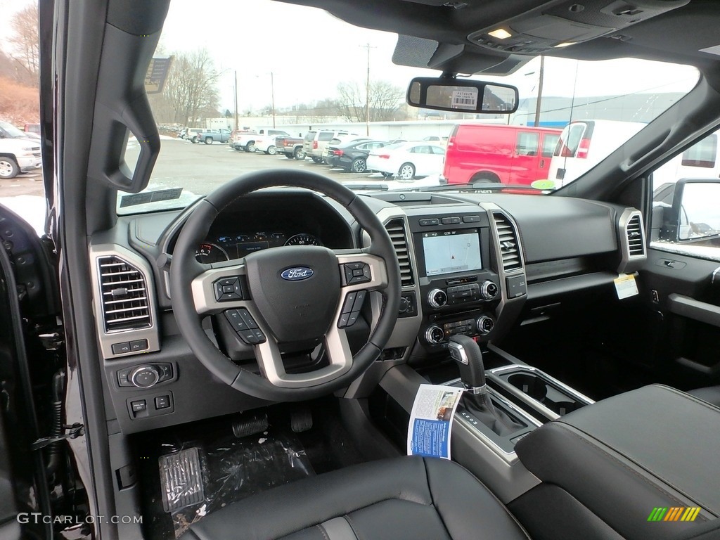 2018 F150 Platinum SuperCrew 4x4 - Magma Red / Black photo #12