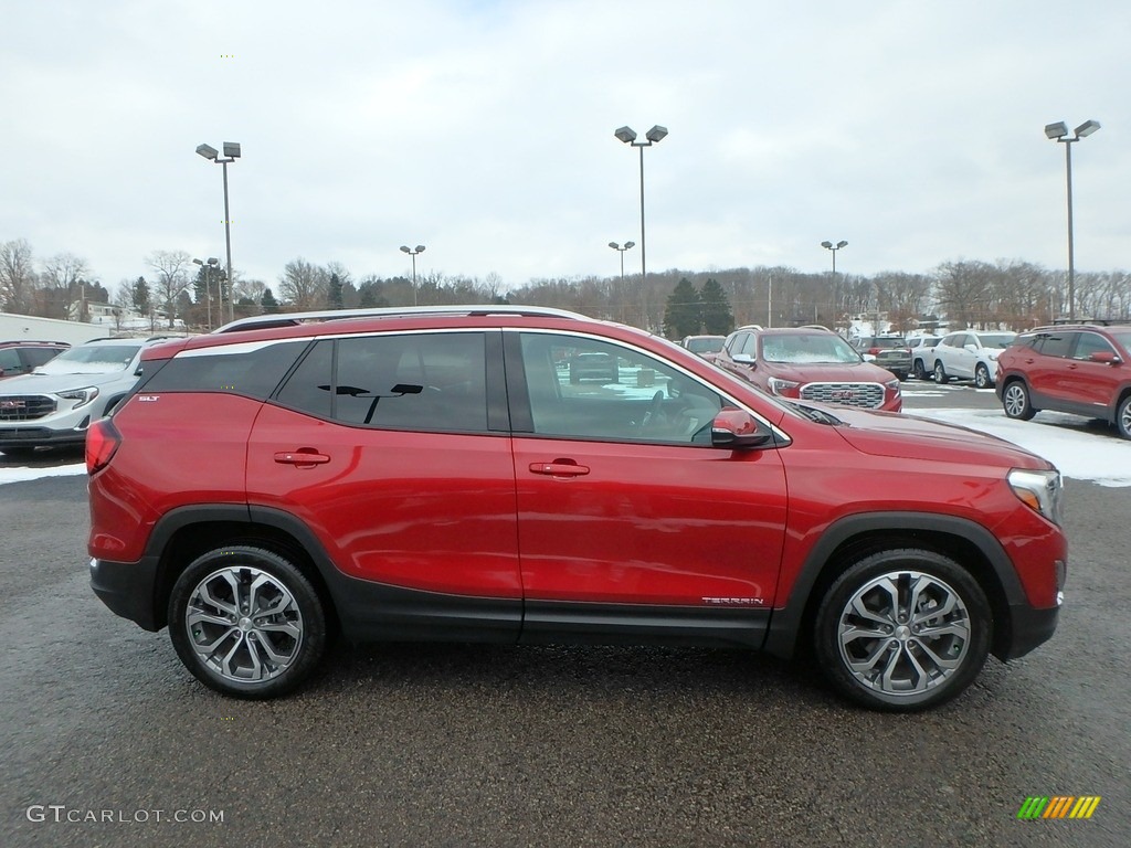 2018 Terrain SLT AWD - Red Quartz Tintcoat / ­Jet Black photo #5