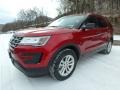 2017 Ruby Red Ford Explorer 4WD  photo #8