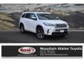 2018 Blizzard White Pearl Toyota Highlander Limited AWD  photo #1