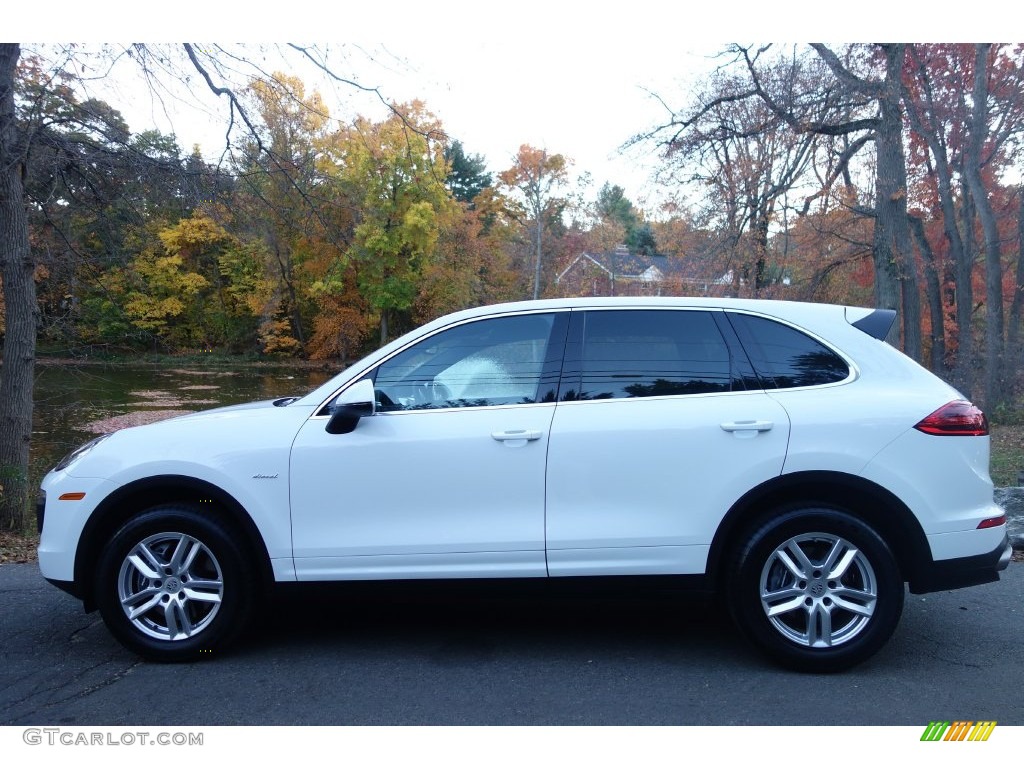 White 2015 Porsche Cayenne Diesel Exterior Photo #125321622