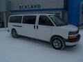 Summit White - Express 3500 Passenger LT Photo No. 3