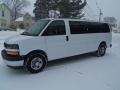 Summit White - Express 3500 Passenger LT Photo No. 12