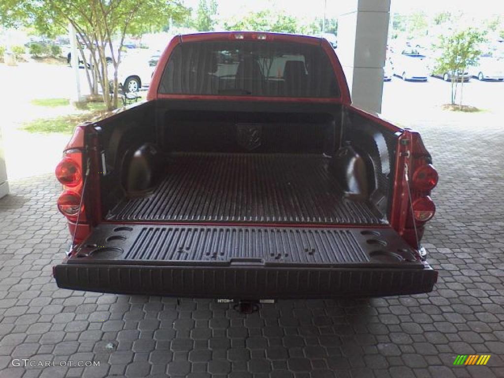 2007 Ram 1500 SLT Quad Cab - Inferno Red Crystal Pearl / Medium Slate Gray photo #16