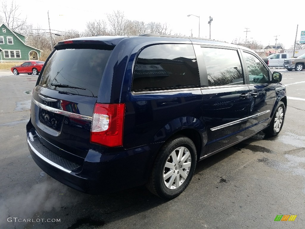 2014 Town & Country Touring - True Blue Pearl / Dark Frost Beige/Medium Frost Beige photo #5