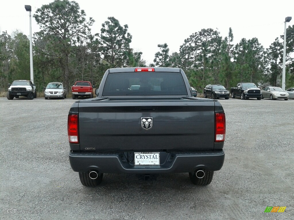 2018 1500 Express Crew Cab - Granite Crystal Metallic / Black/Diesel Gray photo #4