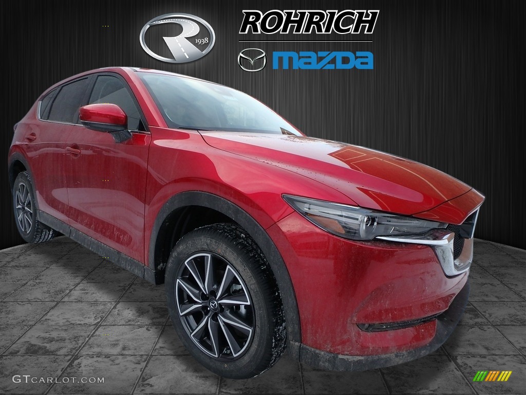 2018 CX-5 Grand Touring AWD - Soul Red Crystal Metallic / Black photo #1
