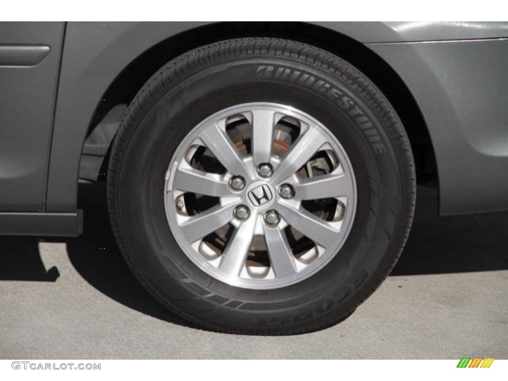 2008 Odyssey EX-L - Nimbus Gray Metallic / Gray photo #36