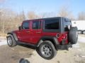 2012 Deep Cherry Red Crystal Pearl Jeep Wrangler Unlimited Sport 4x4  photo #7