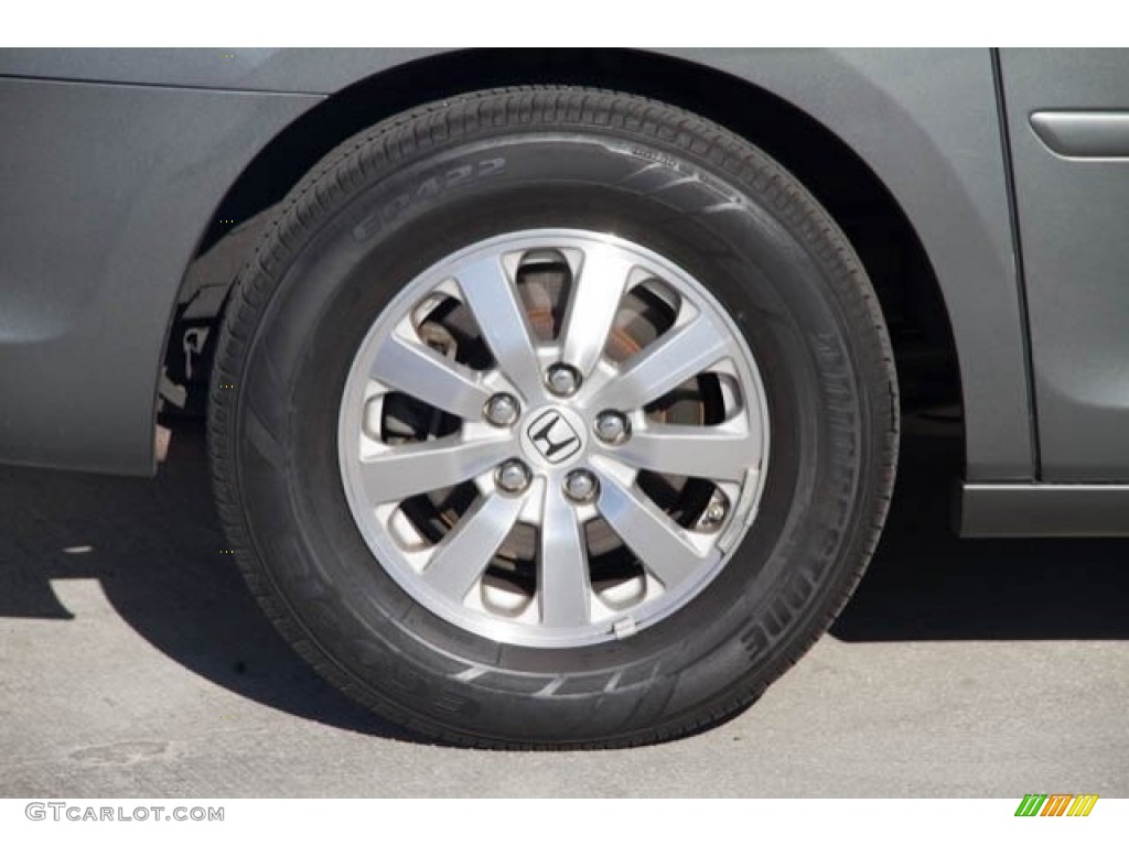 2008 Odyssey EX-L - Nimbus Gray Metallic / Gray photo #37