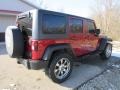 2012 Deep Cherry Red Crystal Pearl Jeep Wrangler Unlimited Sport 4x4  photo #8