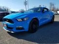 2017 Grabber Blue Ford Mustang GT Premium Coupe  photo #3
