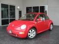 2003 Uni Red Volkswagen New Beetle GLS Coupe  photo #1