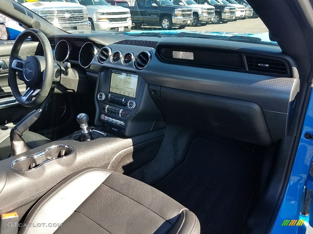 2017 Mustang GT Premium Coupe - Grabber Blue / Ebony photo #24