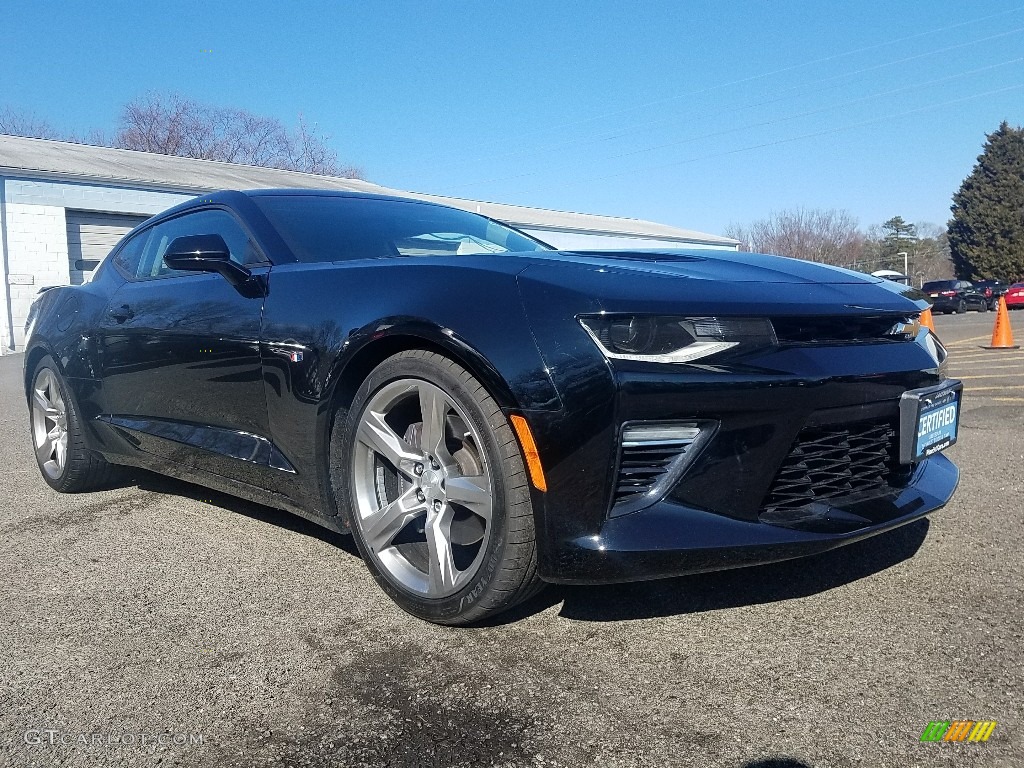 2017 Camaro SS Coupe - Black / Medium Ash Gray photo #1