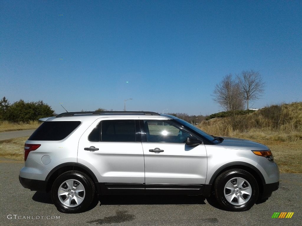 2013 Explorer FWD - Ingot Silver Metallic / Medium Light Stone photo #5