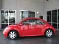 2003 Uni Red Volkswagen New Beetle GLS Coupe  photo #7