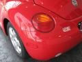 2003 Uni Red Volkswagen New Beetle GLS Coupe  photo #9