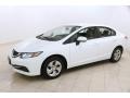 Taffeta White - Civic LX Sedan Photo No. 3