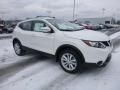 Pearl White 2018 Nissan Rogue Sport SV AWD