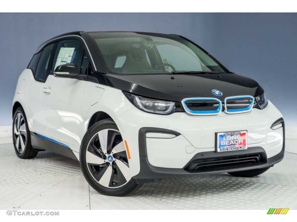 Capparis White 2018 BMW i3 with Range Extender Exterior Photo #125330584