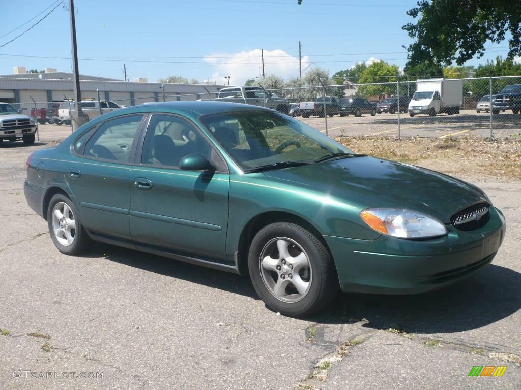 2000 Taurus SE - Tropic Green Metallic / Medium Graphite photo #3