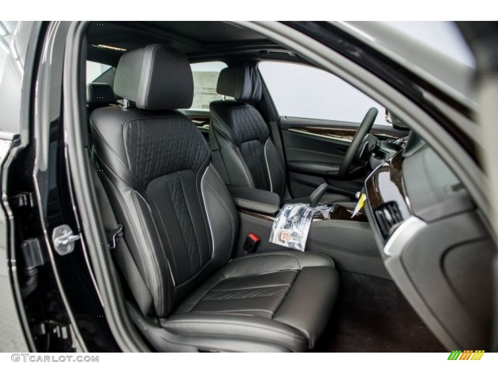2018 5 Series M550i xDrive Sedan - Black Sapphire Metallic / Black photo #2