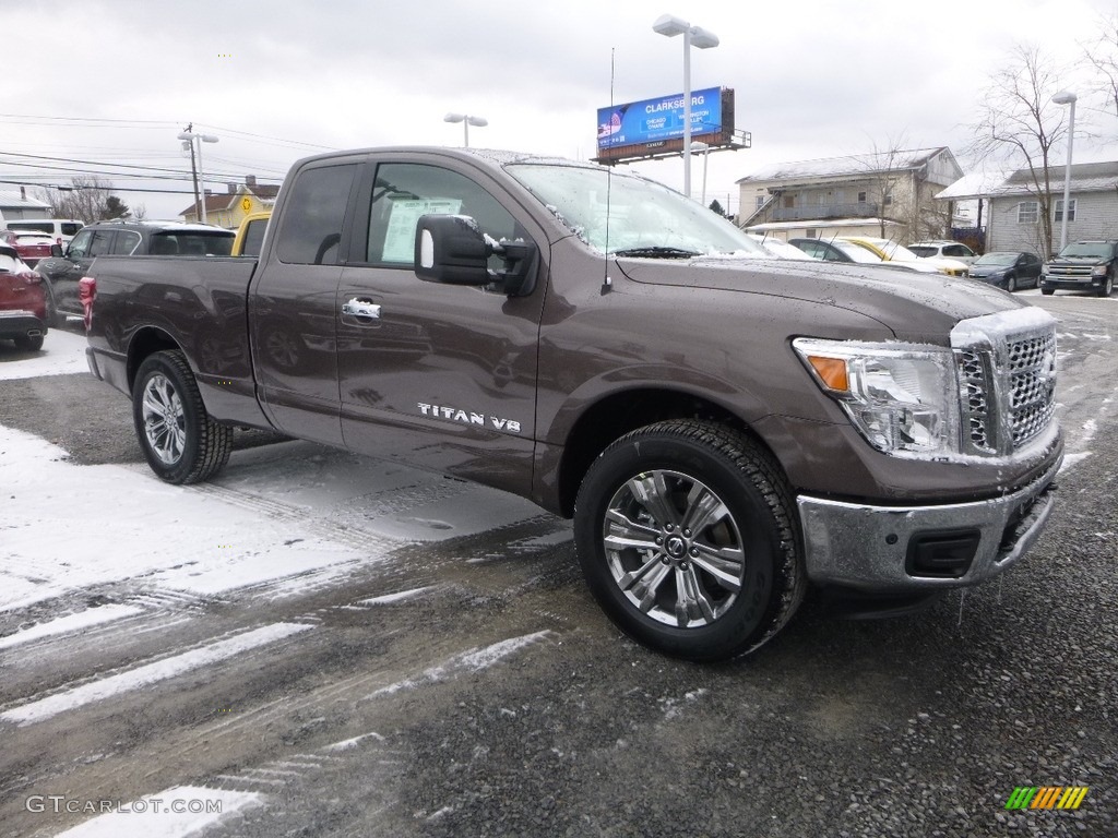 2018 Titan SV King Cab 4x4 - Java Metallic / Beige photo #1