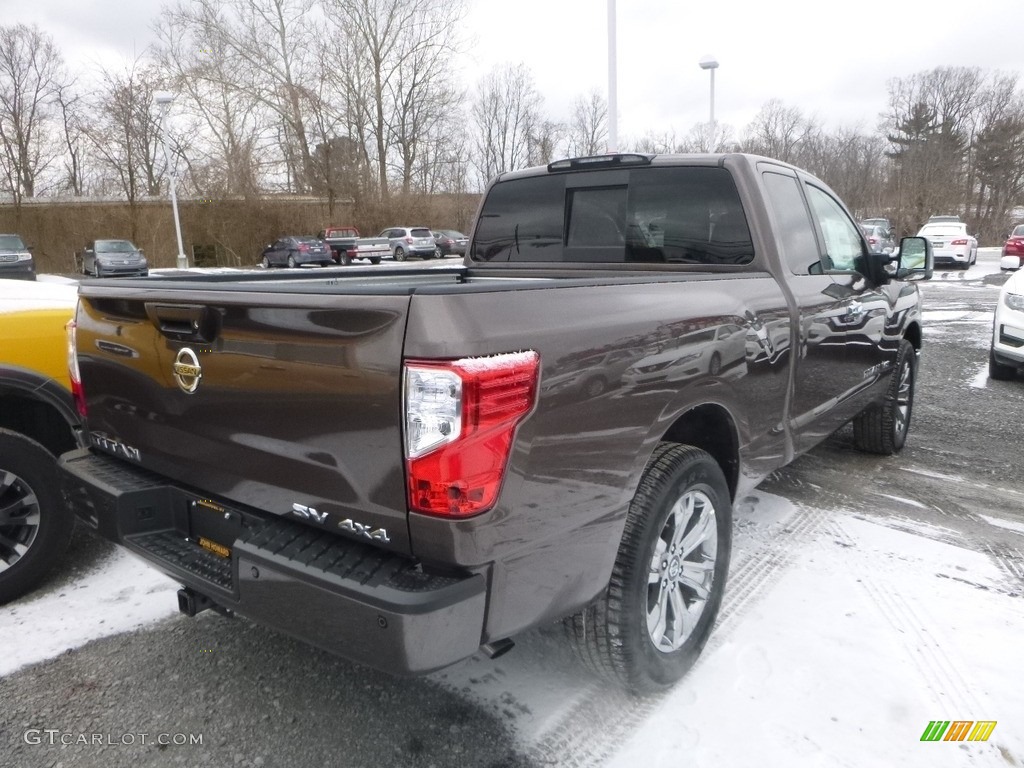 2018 Titan SV King Cab 4x4 - Java Metallic / Beige photo #4