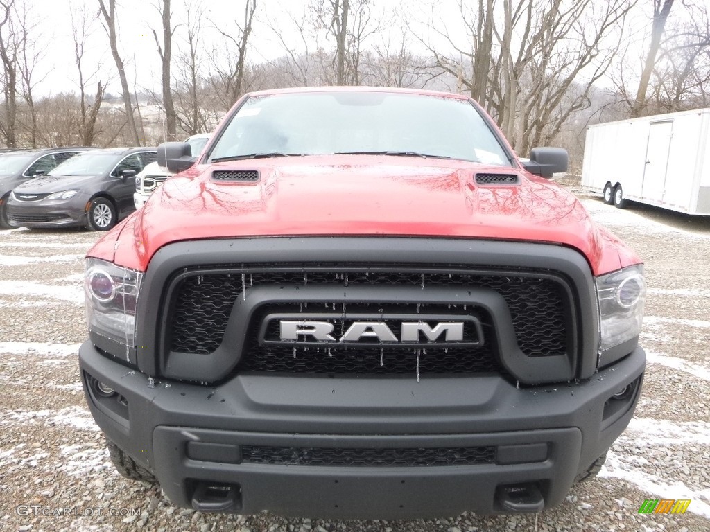 2018 1500 Rebel Crew Cab 4x4 - Flame Red / Black photo #8