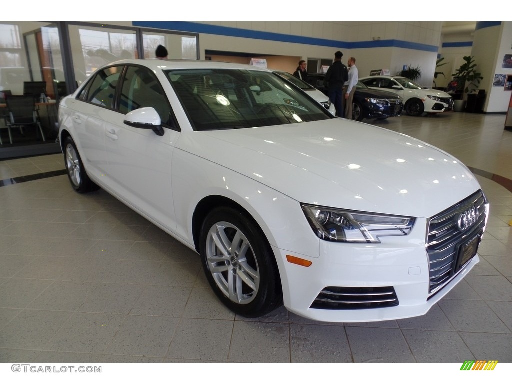 2017 A4 2.0T Premium quattro - Glacier White Metallic / Black photo #4