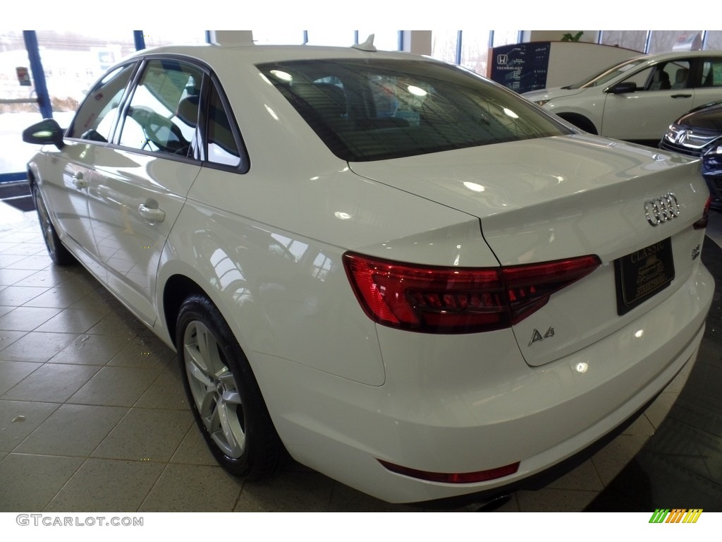 2017 A4 2.0T Premium quattro - Glacier White Metallic / Black photo #7