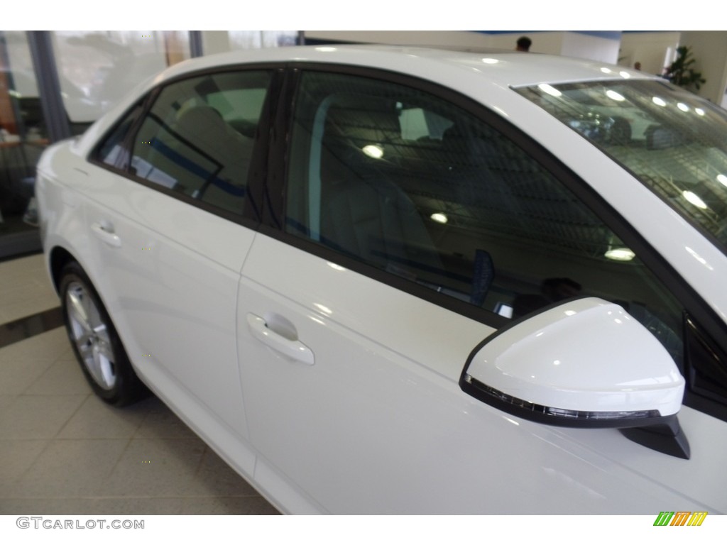 2017 A4 2.0T Premium quattro - Glacier White Metallic / Black photo #9
