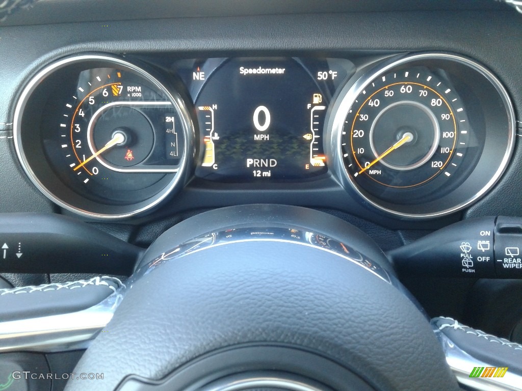 2018 Jeep Wrangler Unlimited Sahara 4x4 Gauges Photo #125336936