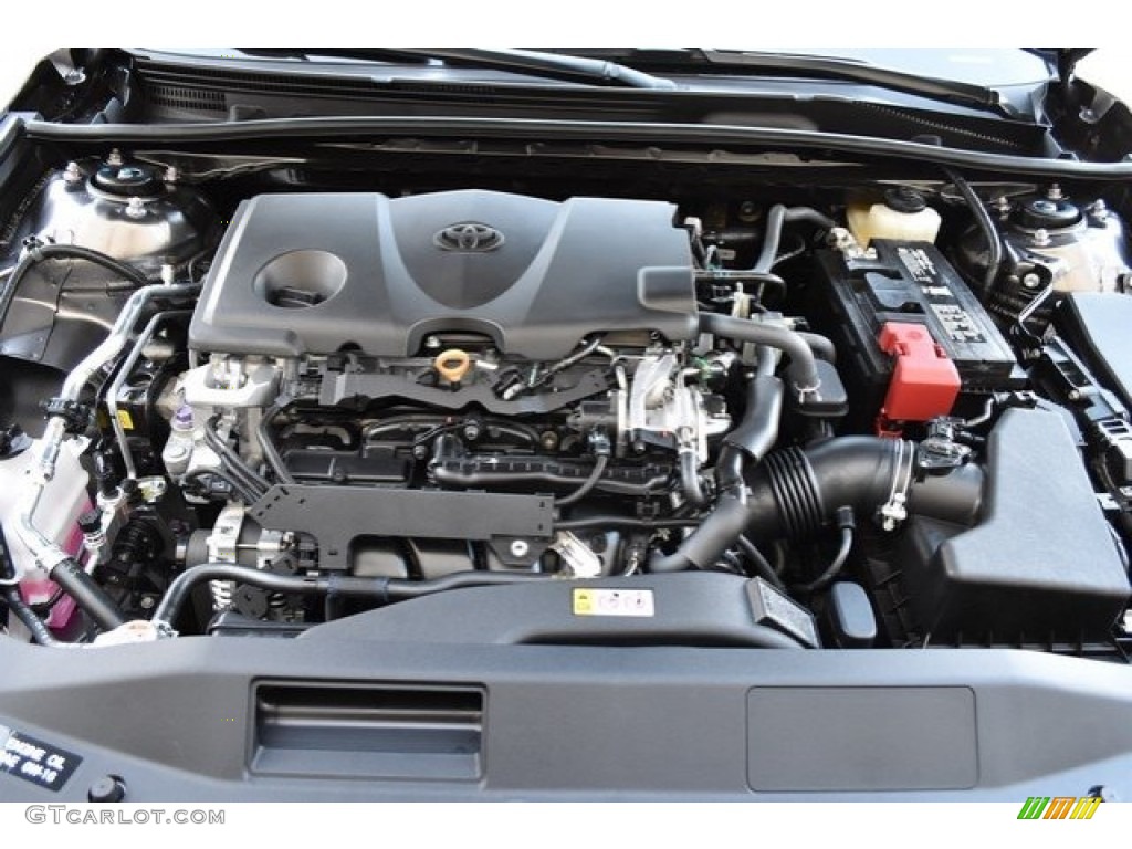 2018 Camry SE - Predawn Gray Mica / Black photo #19