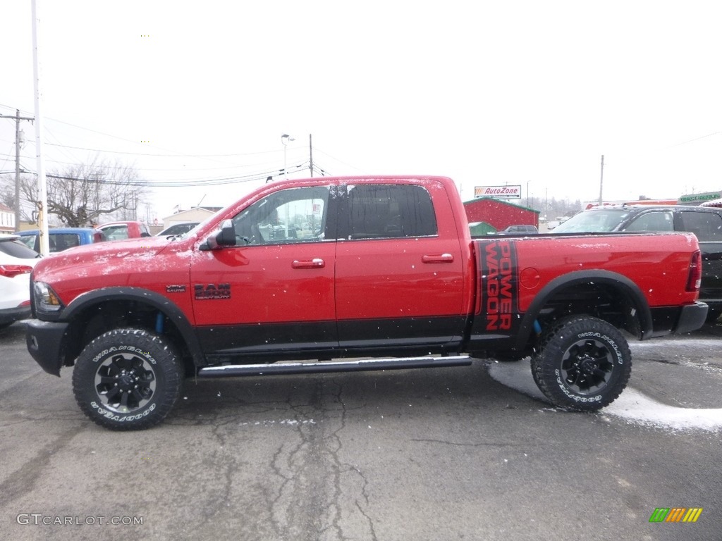 Flame Red 2018 Ram 2500 Power Wagon Crew Cab 4x4 Exterior Photo #125337293