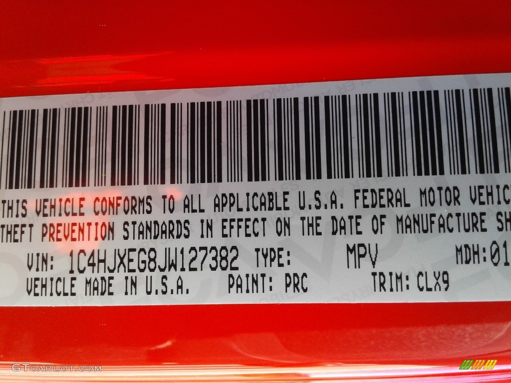 2018 Wrangler Unlimited Sahara 4x4 - Firecracker Red / Black photo #36