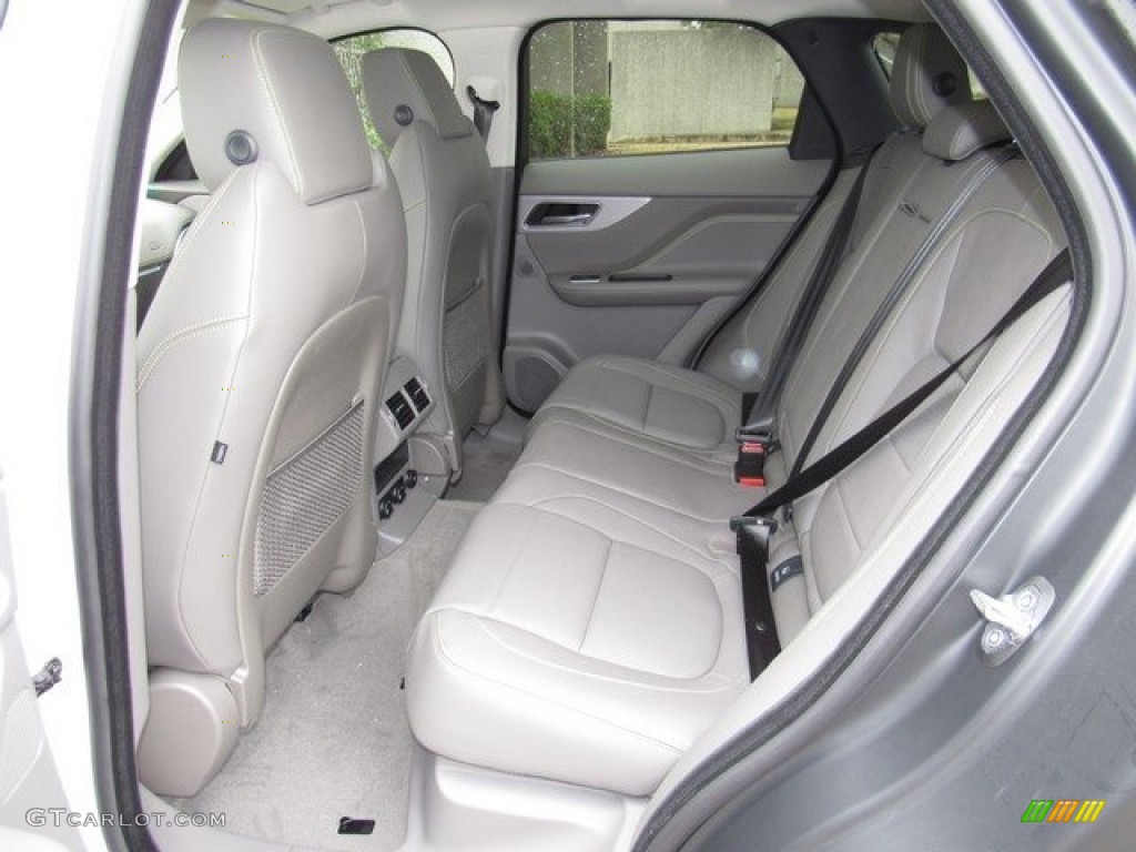 2018 Jaguar F-PACE 25t AWD R-Sport Rear Seat Photo #125337650