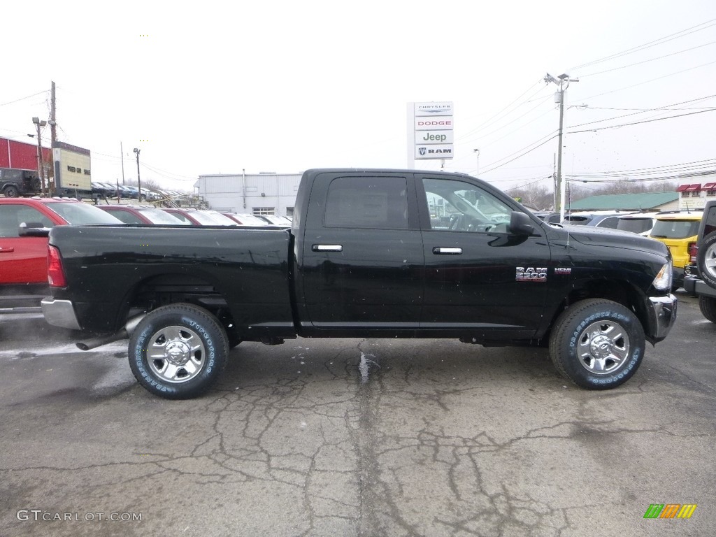 2018 2500 SLT Crew Cab 4x4 - Black Forest Green Pearl / Brown/Light Frost Beige photo #6