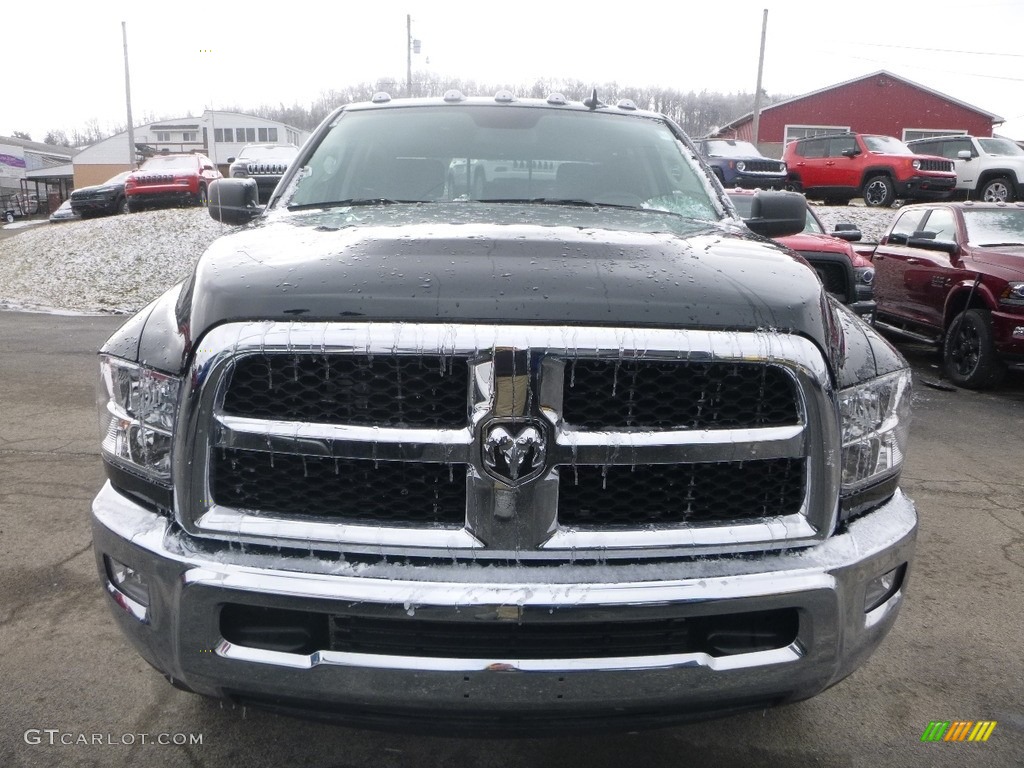 2018 2500 SLT Crew Cab 4x4 - Black Forest Green Pearl / Brown/Light Frost Beige photo #8