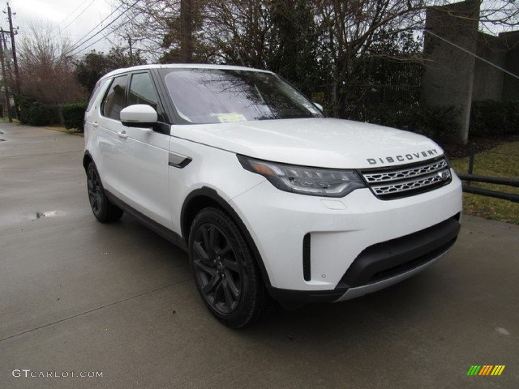 Fuji White 2018 Land Rover Discovery HSE Exterior Photo #125338475